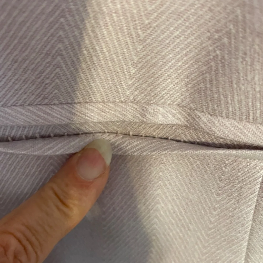 Linen Blend Lilac Herring Bone Jacket from Ann Taylor - Picture 12 of 14